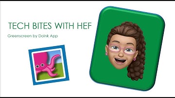 Tech Bites with Hef - Doink Green Screen App
