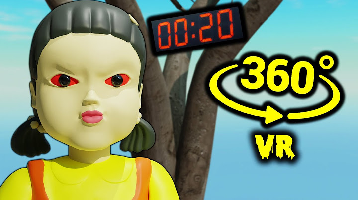 GRA SQUID || Wideo 360° VR - Czerwone światło, zielone światło