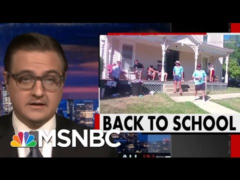 The College COVID-19 Problem: The Plan Vs. Student Behavior | All In | MSNBC