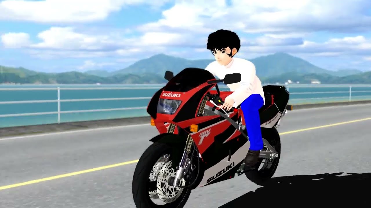 【MMD】マジンガーZ バイクに乗る兜甲児 - YouTube