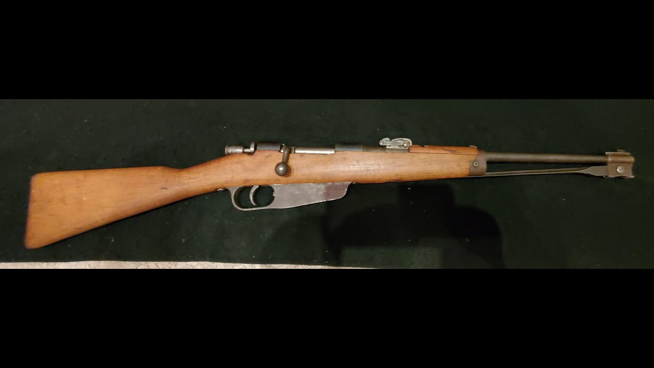 WWII Carbine Carcano Modello M91/38 Calvary - YouTube