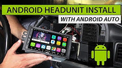 How to Install Android Car Stereo (ATOTO A6 PRO Car Radio) in Chevy or GMC Truck and SUV 