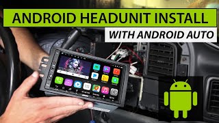 How to Install Android Car Stereo (ATOTO A6 PRO Car Radio) in Chevy or GMC Truck and SUV