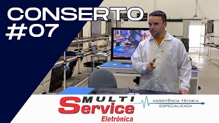 Conserto da placa principal e placa da fonte Tv Philips - CONSERTO #07