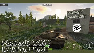 GAME TANK PERANG DUNIA 2 !!! OFFLINE MOD APK screenshot 2