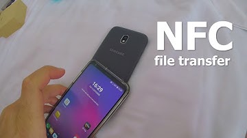 Photo Transfer between 2 Android Phones via NFC (Android Beam, LG V30+ & Samsung J5)