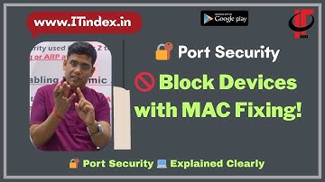 Port Security Explained (MAC Address Fixing) | Cisco L2 Security Theory