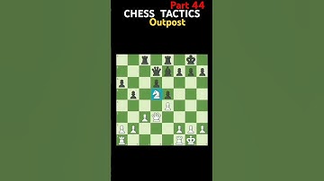 Outpost | Chess Tactics Series #chess