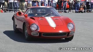 Dtrockstar1 records a rare ferrari 250 lm driving around outside the
simeone museum in philadelphia. just 32 examples were made. be sure to
check out sim...