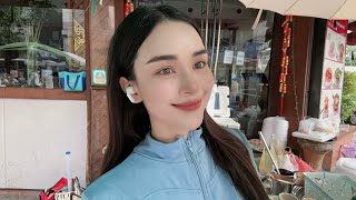 LIVE Street Café - Welcome Family 🤗 Ploysai Coffee Lady in Bangkok Thailand - Thai Street Food