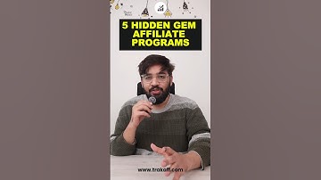 The Hidden Gems in Affiliate Programs(2025)