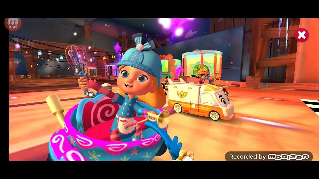 Disney all star racers - cup Impossible (Alice) Gameplay - YouTube