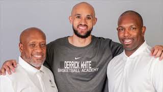 Derrick White finally shaved his head after that roast from CHARLES BARKLEY AND SHAQUILLE O NEAL 😂
