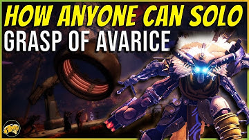 Grasp of Avarice Complete Walkthrough - Solo Flawless Tips - Dungeon Guide - Destiny 2 - Basic Gear