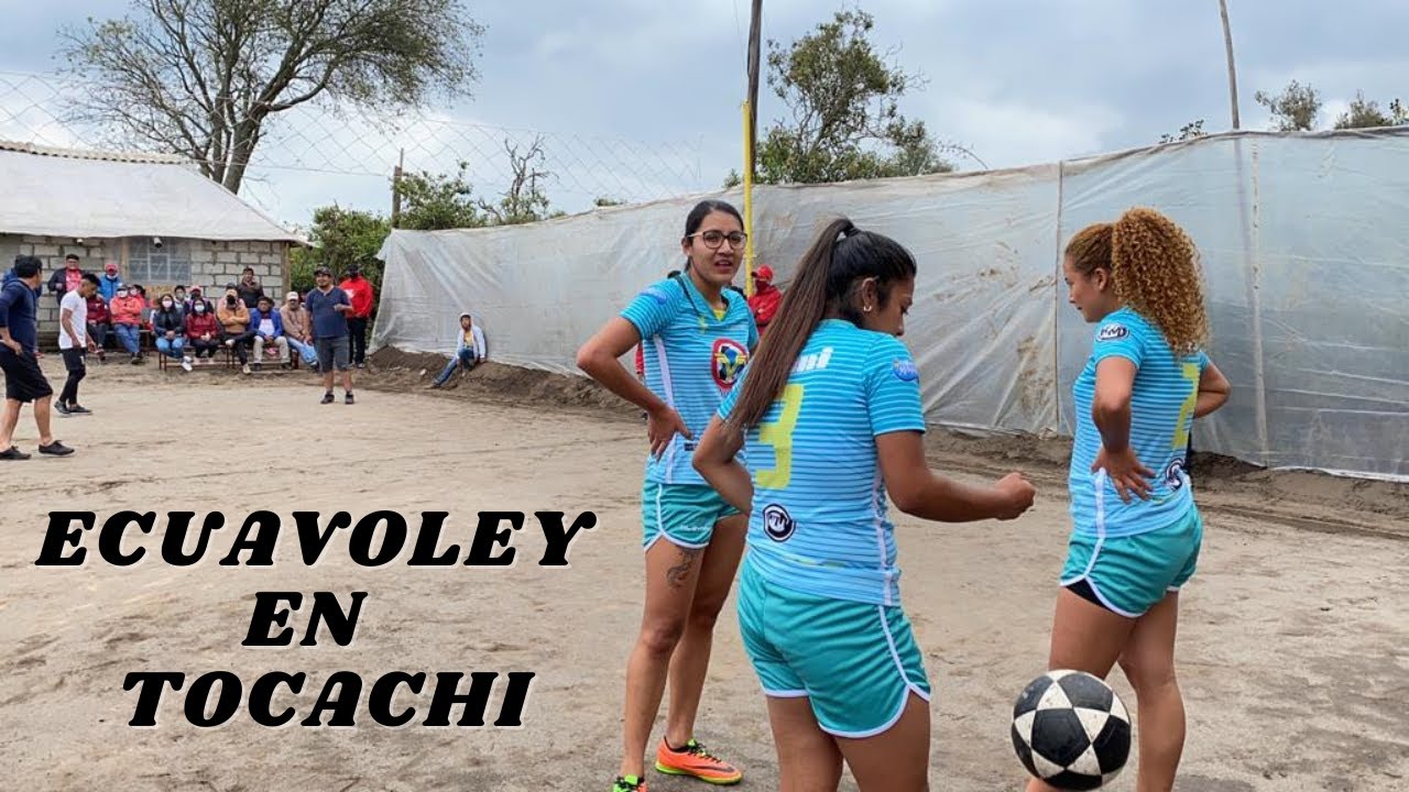 ★ECUAVOLEY EN TOCACHI MUJERES vs HOMBRES★😨|VIVI-CINTHIA-YAMI vs CANCHA PINOLITO| PARTIDO COMPLETO