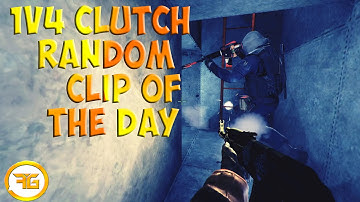 CS:GO 1v4 Clutch random clip of the Day