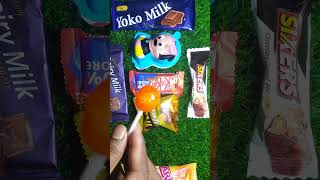 ASMR Chocolate & Candy Unwrapping 🍫✨Satisfying Candy Tap and Lollipop Unwrapping