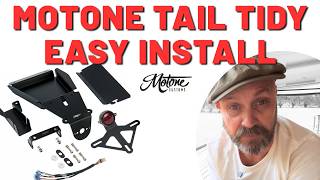 Motone tail tidy install