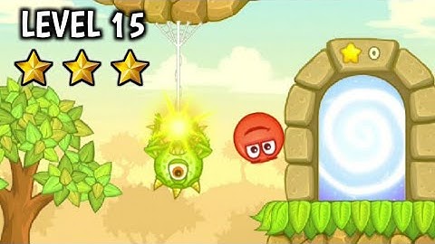 Red Ball 5 Level 15 Walkthrough / Playthrough Video | Hidden Treasure Chest Explored.