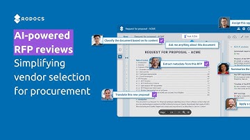AI-powered RFP reviews for procurement teams