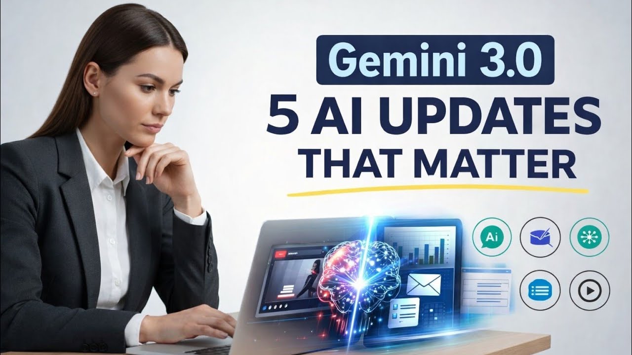 Gemini 3.0 | 5 AI Updates That Actually Matter for Professionals - YouTube