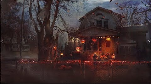 Haunted House Halloween Ambience With Relaxing Spooky Sounds and White Noise ~ 3 Hours