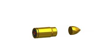 bullet and shell designed On solidWorks #solidworks #bullet #shell