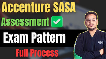 Accenture SASA Role | Accenture SASA Exam Pattern | System and Application Services Associate
