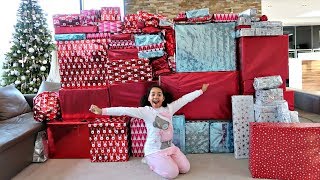 christmas morning 2017 tiana and family opening presents toys andme special