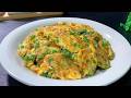 豆角和雞蛋這樣做，比肉還香！巨下飯的無腦家常菜 🤤 My dad's  ❗Chinese Chef Cooks Crispy Green Bean Omelet Hong Kong Recipe ✅