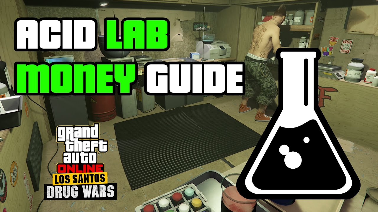 GTA 5 ACID LAB Business Money Guide! (Drug Wars DLC) YouTube