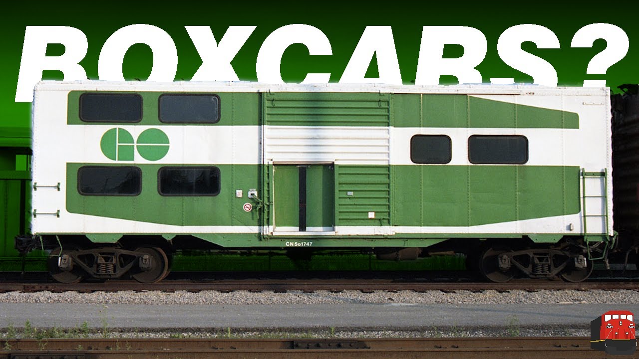 GO Transit's Unusual Training Boxcars