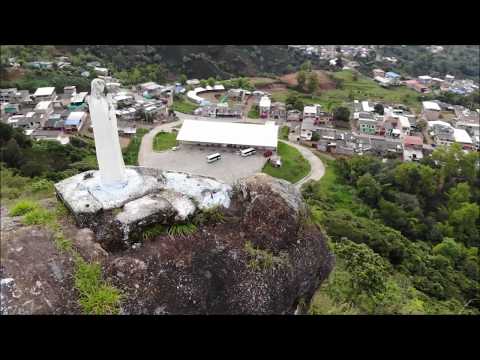 Virgen Maria, sobre la piedra voladora. La Union Nariño.