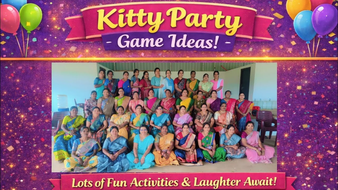 New Year Kitty Party Fun 🥳🎊 | Ladies Kitty Party Game Ideas | Full Enjoyment 💃🎈