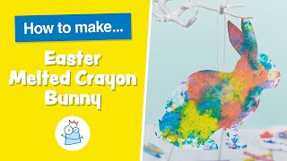 How To Make Easter Melted Crayon Bunny | Baker Ross Profile