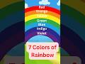 7 Colors of the Rainbow 🌈
