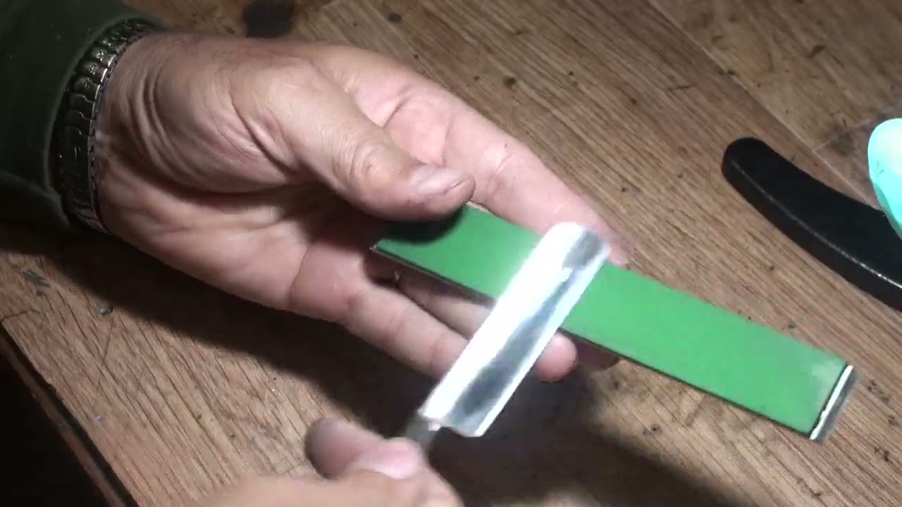 Микроскоп для заточки.... Для чего нужен.....Заточка немецкой бритвы. Тест.