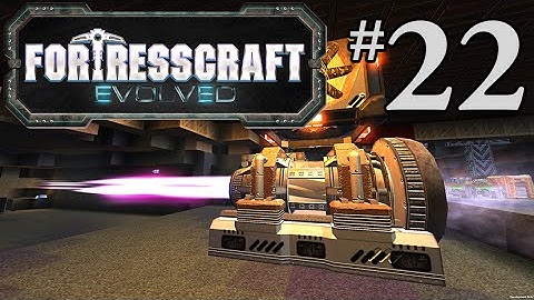 FortressCraft Evolved Gameplay #22 - Turbine Power and Minecart Overload!