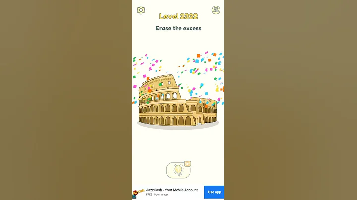 Dop 2 - Delete One Part (Find and Answer) Level 2322 | Subscribe #dop2 #challnegegames #shorts