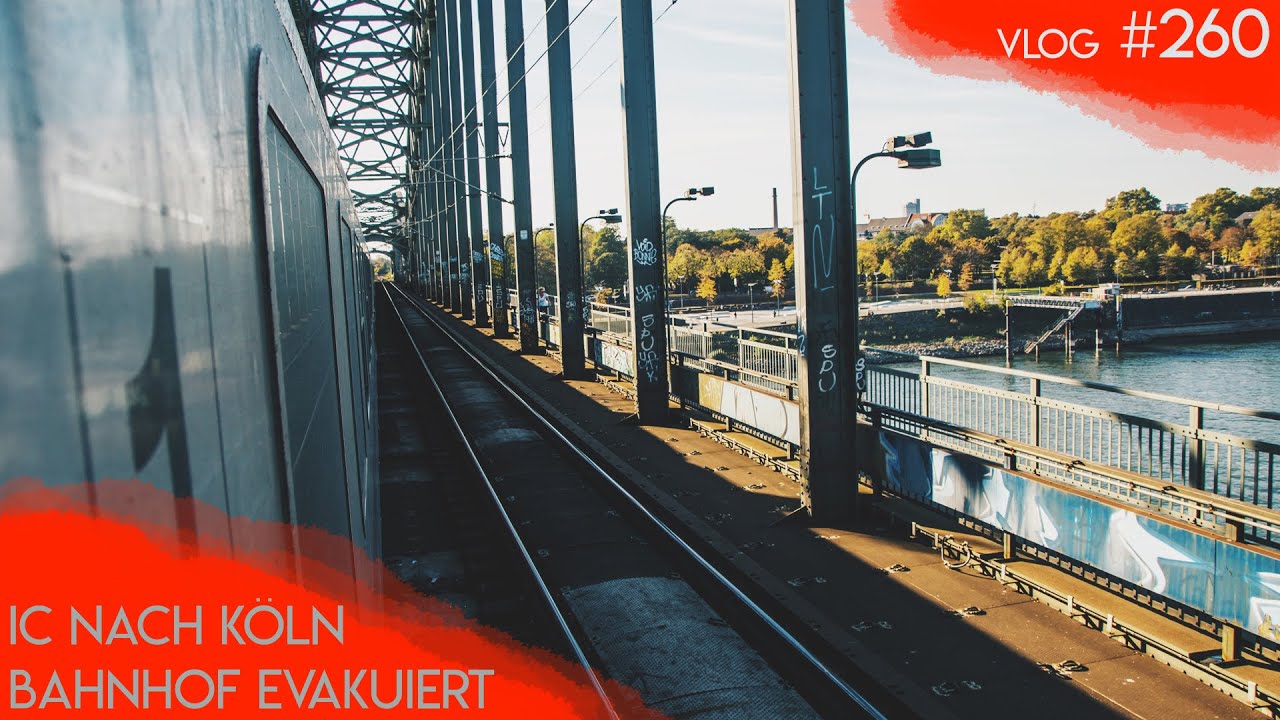 Mein IC wird UMGELEITET - Kölner HBF evakuiert | TripReport | Vlog 260