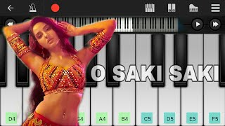 O SAKI SAKI (Batla House) - Easy Mobile Perfect Piano Tutorial | Jarzee Entertainment Resimi