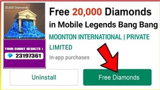 HOW TO GET FREE DIAMONDS USING APP 2022 NEW TRICKS HACK DIAS MOBILE LEGENDS BANG BANG screenshot 5