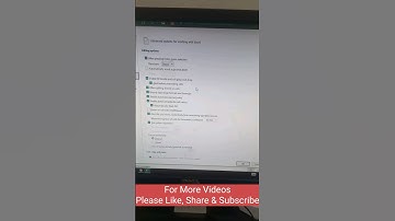 How to Hide Horizontal Scroll Bar #excel #msexcel #eleganceacademy #ytshorts #shorts #shortsvideo