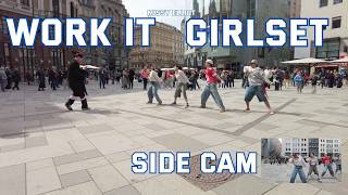 Dance Cover In Public Vienna - Girlset Work It Missy Elliott Unlxmited Side Cam 4K