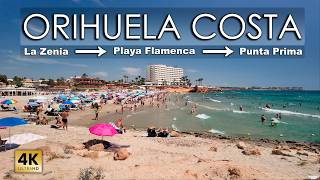 La Zenia → Playa Flamenca → Punta Prima | Orihuela Costa Walking Tour | June 2026 [4K 60fps]