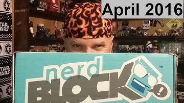NERD BLOCK CLASSIC UNBOXING!!  April 2016