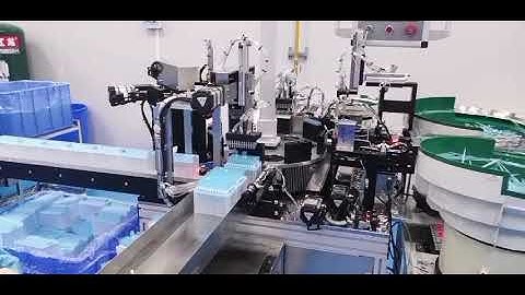 Pipette tip automatic cartoning machine-for pipette tip production-Guan Shentai