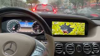 Belsee Multimedia Player 24.6 Screen Head Unit For Mercedes S-Class W221 W222 Android Apple Carplay