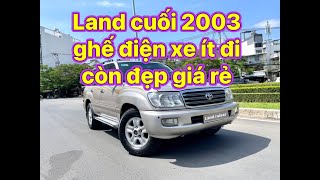 Toyuta Land Cruiser 4 2 2004 màu hồng phấn đẹp loai ghế điên đu  đo   cho i kho ng thie  u mo n na o