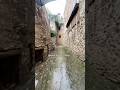 POV 🇮🇹A Rainy Walk Through Our Medieval Italian Village Somehow It Becomes More Beautiful #italy